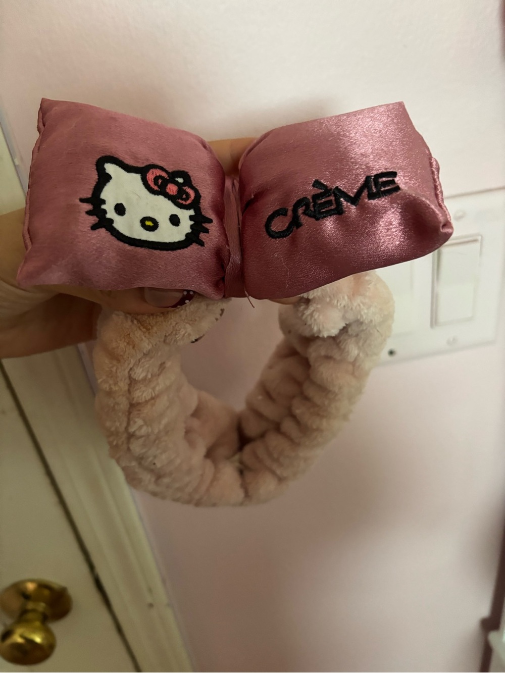 Hello Kitty spa headband